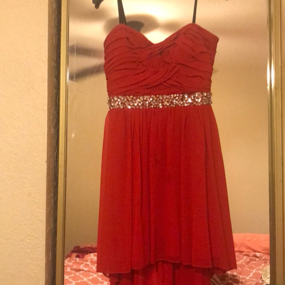 Red prom dress